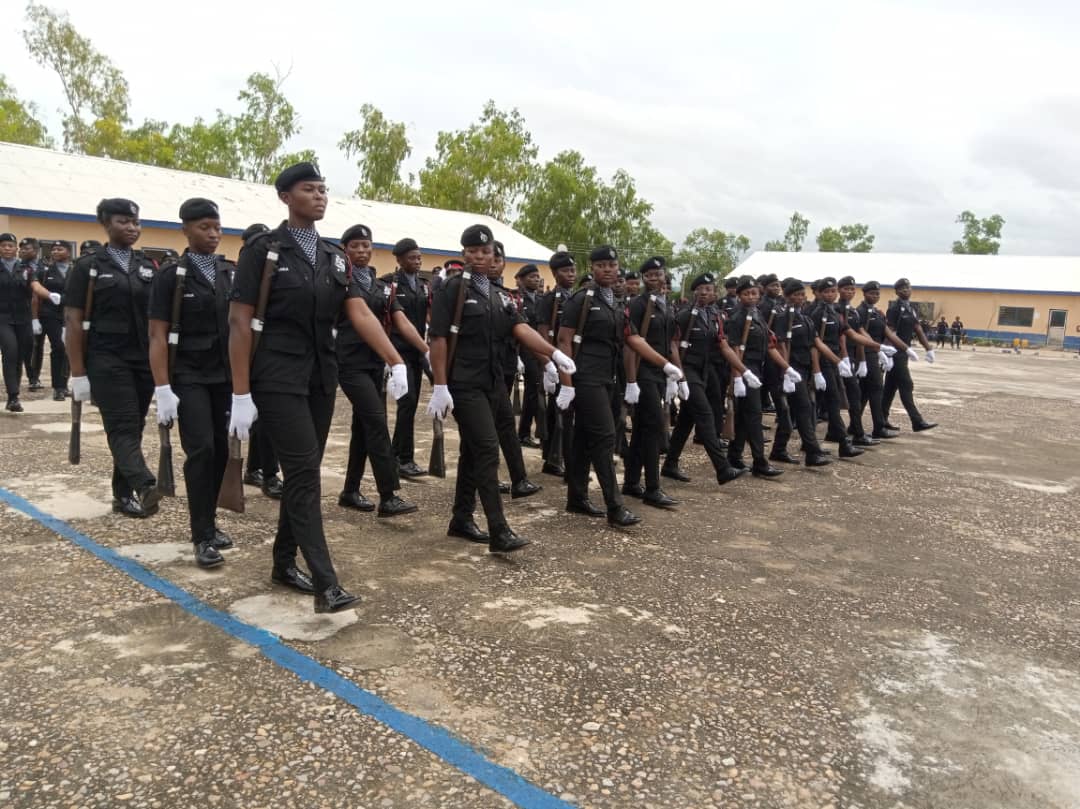 212 female recruits graduate from Pwalugu Police Public Safety Training