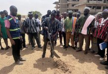Sirigu: Upper East Regional Minister cuts sod for new dining hall