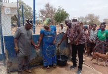 PURC hands over Four boreholes to Bongo District Assembly to improve access to potable water