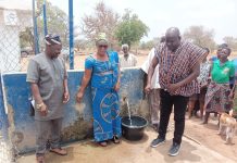 Bongo MP, DCE commend PURC over borehole project, appeal for more water interventions