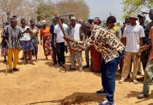 Bongo MP cuts sod for CHPS compound at Asaloko community