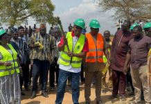Builsa South MP cuts sod for construction of ‘24-Hour Economy Market’ in Fumbisi