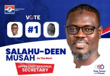 Salahu-Deen Musah returns to NPP Upper East Youth Organiser race, says Youth Wing needs reorganization