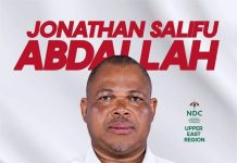 Jonathan Abdallah Salifu declares intention to contest NDC Upper East Regional Secretary position