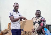 UE GJA Awards: NorthLite Solar presents laptop to Most Promising Journalist