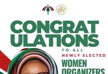 Fawzia congratulates newly elected NDC constituency Women Organizers in Upper East